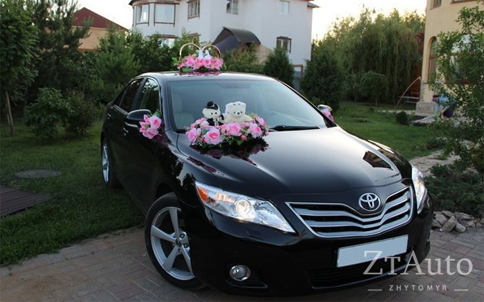 Аренда Toyota Camry 40 на свадьбу Житомир