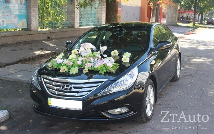 Аренда Hyundai Sonata на свадьбу Житомир