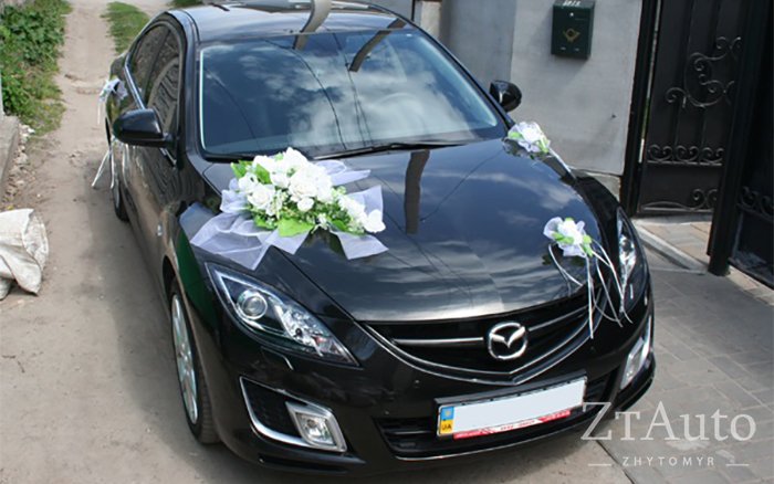 Аренда Mazda 6 на свадьбу Житомир