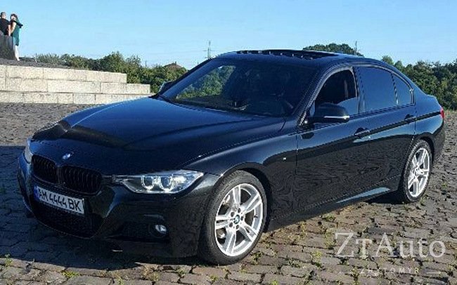 Аренда BMW 3 F30 на свадьбу Житомир