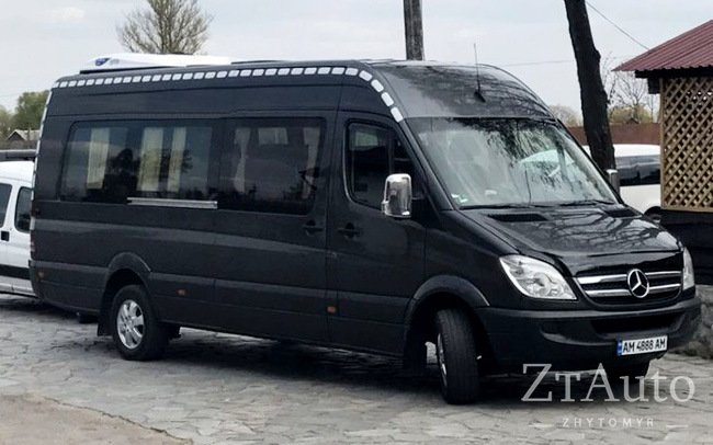 Аренда Микроавтобус Mercedes Sprinter VIP на свадьбу Житомир