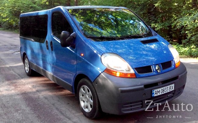 Аренда Микроавтобус Renault Trafic на свадьбу Житомир